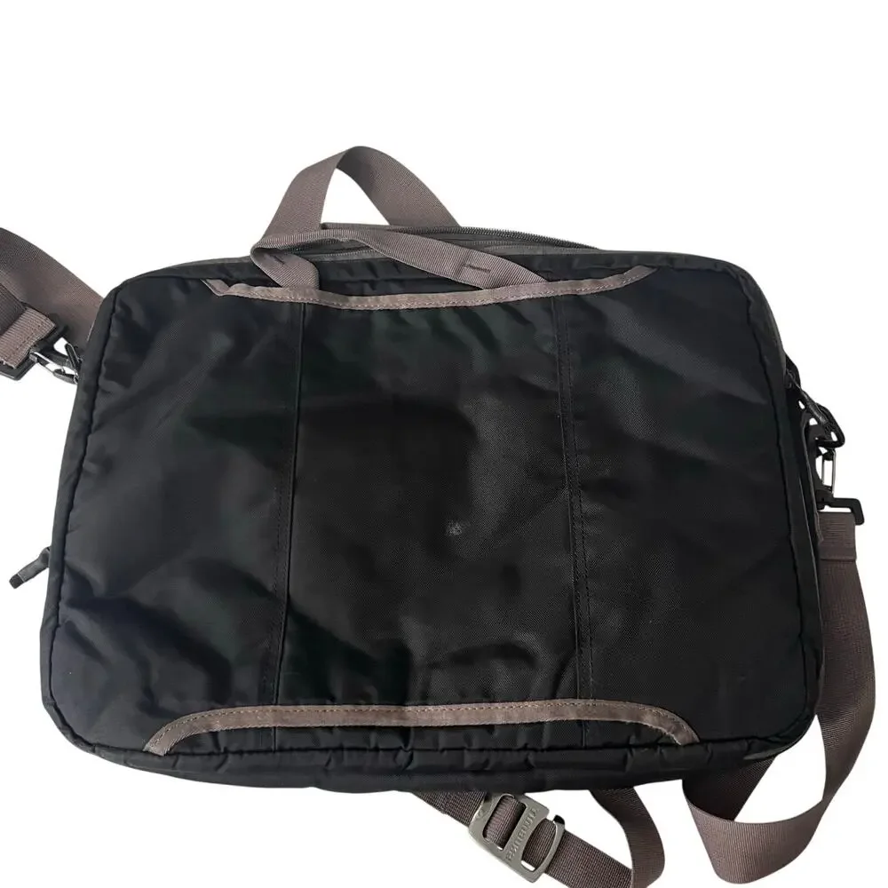 Timbuk2 Black Nylon Tablet Laptop Messenger Shoulder Crossbody Bag 13